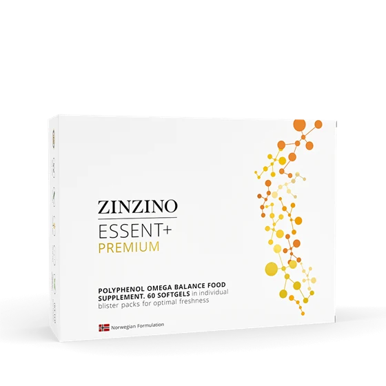 Zinzino Essent+ Premium – produktové balení