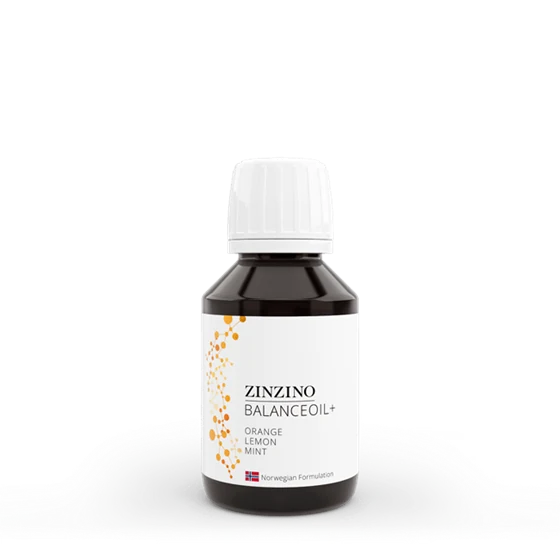 Zinzino BalanceOil+ Orange Lemon Mint, 100 ml – produktové balení