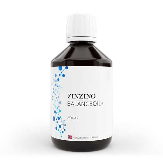 Zinzino BalanceOil+ AquaX, 300 ml – produktové balení
