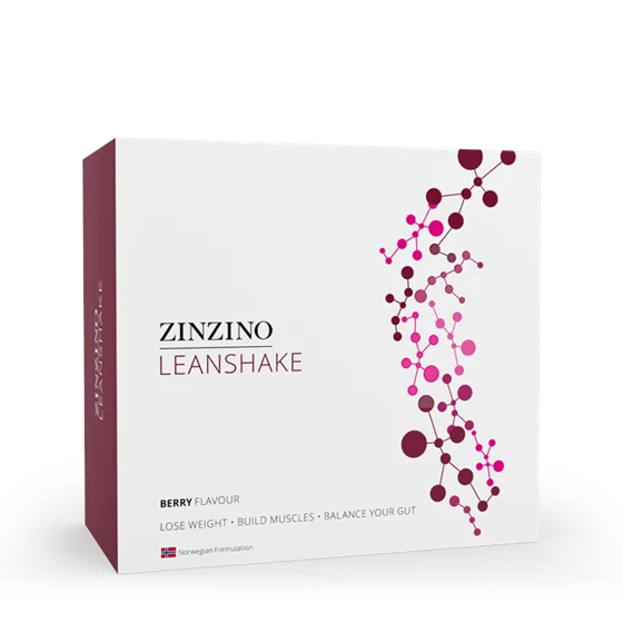 Zinzino LeanShake Berry, portion pack – produktové balení