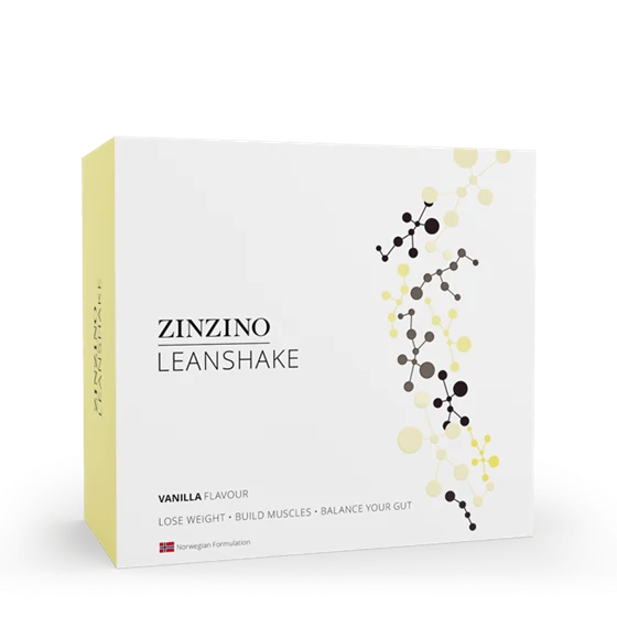 Zinzino LeanShake Vanilla, portion pack – produktové balení