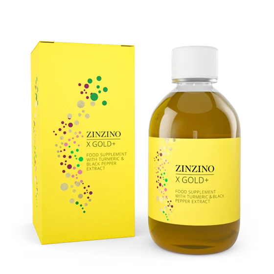 Zinzino X Gold+ 250 ml – produktové balení