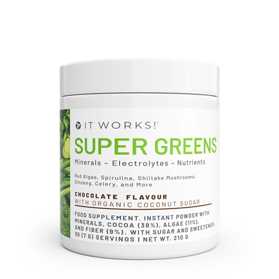 It Works! IT WORKS! Super Greens - Chocolate – produktové balení