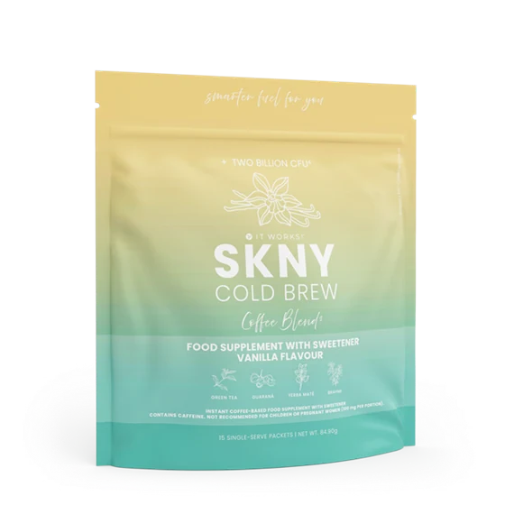 It Works! SKNY Cold Brew - Vanilla – produktové balení
