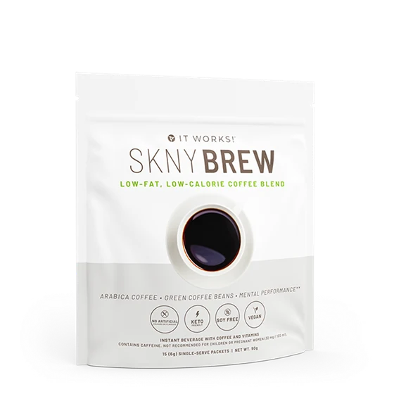 It Works! SKNY Brew – produktové balení