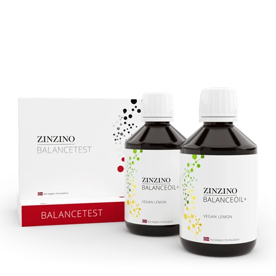 Zinzino BalanceOil+ Vegan Kit with Test – produktové balení