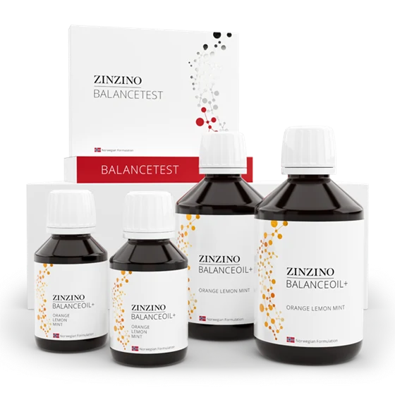 Zinzino BalanceOil Kit with Test – produktové balení
