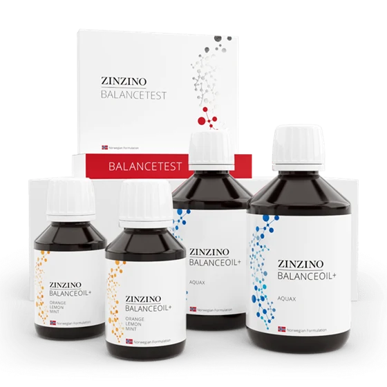 Zinzino BalanceOil+ AquaX Kit with Test – produktové balení