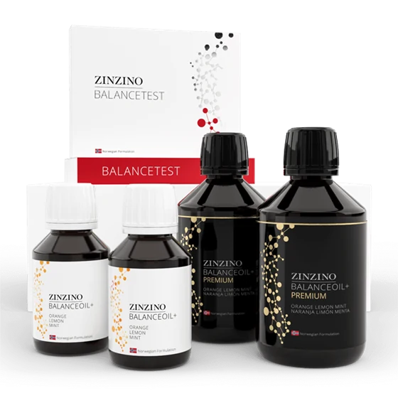 Zinzino BalanceOil+ Premium Kit with Test – produktové balení