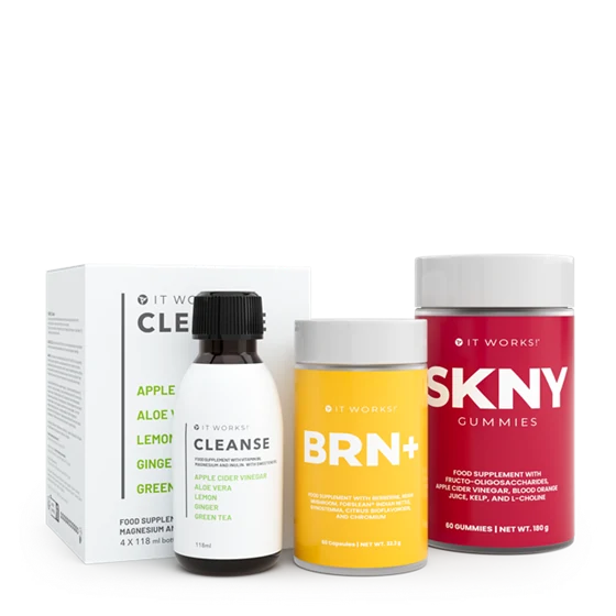 It Works! Slimming Reset System – Caffeine Free Mini Kit – produktové balení