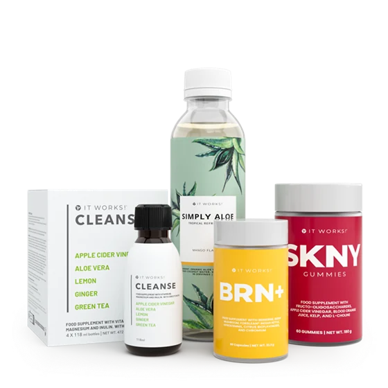 It Works! Slimming Deluxe System - Caffeine Free Mini Kit – produktové balení