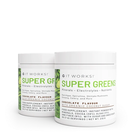 It Works! Super Greens x2 Kit – produktové balení