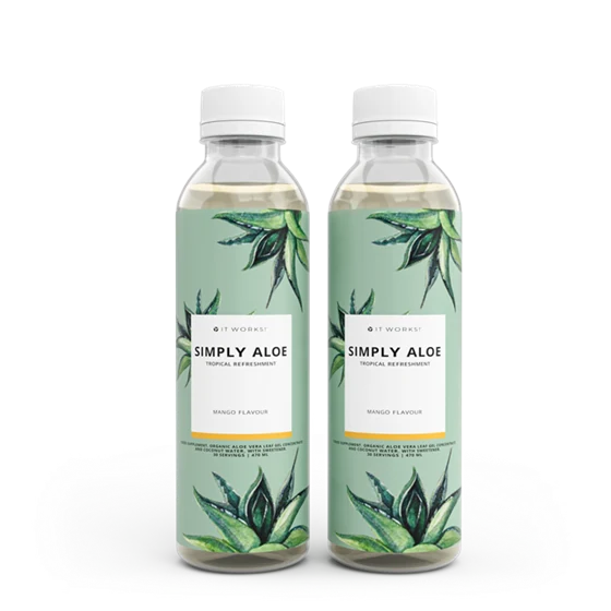 It Works! Simply Aloe - Mango x2 Kit – produktové balení