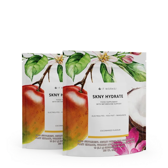 It Works! SKNY Hydrate - Cocomango x2 Kit – produktové balení