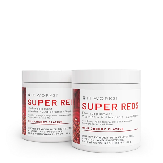 It Works! Super Reds - Wild Cherry x2 Kit – produktové balení