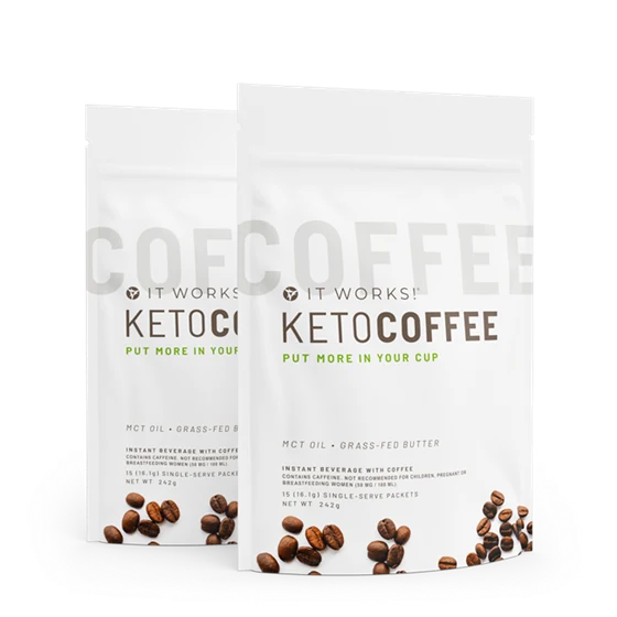 It Works! Keto Coffee x2 Kit – produktové balení