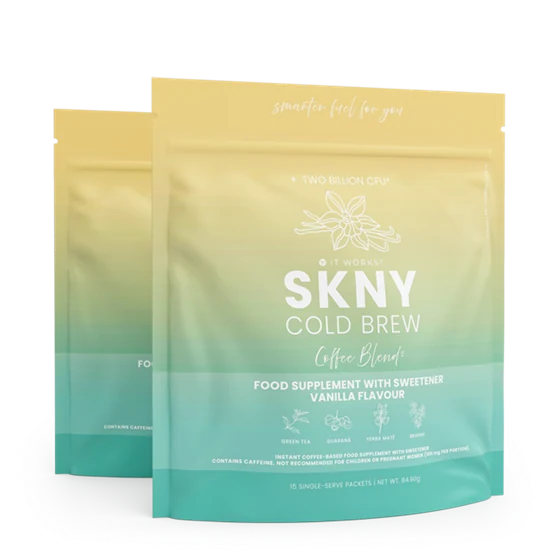 It Works! SKNY Cold Brew - Vanilla x2 Kit – produktové balení