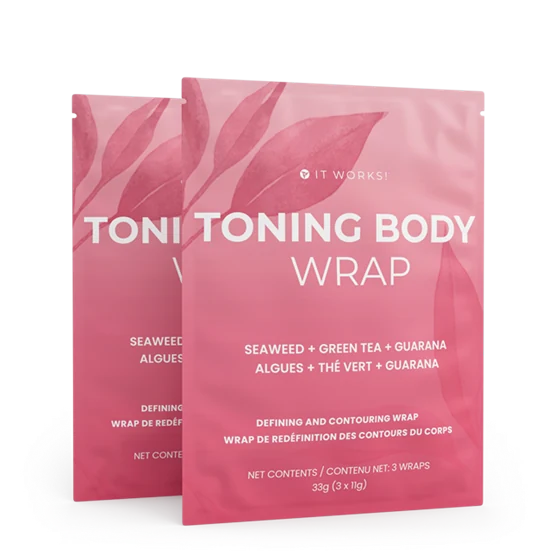It Works! Toning Body Wrap x2 Kit – produktové balení